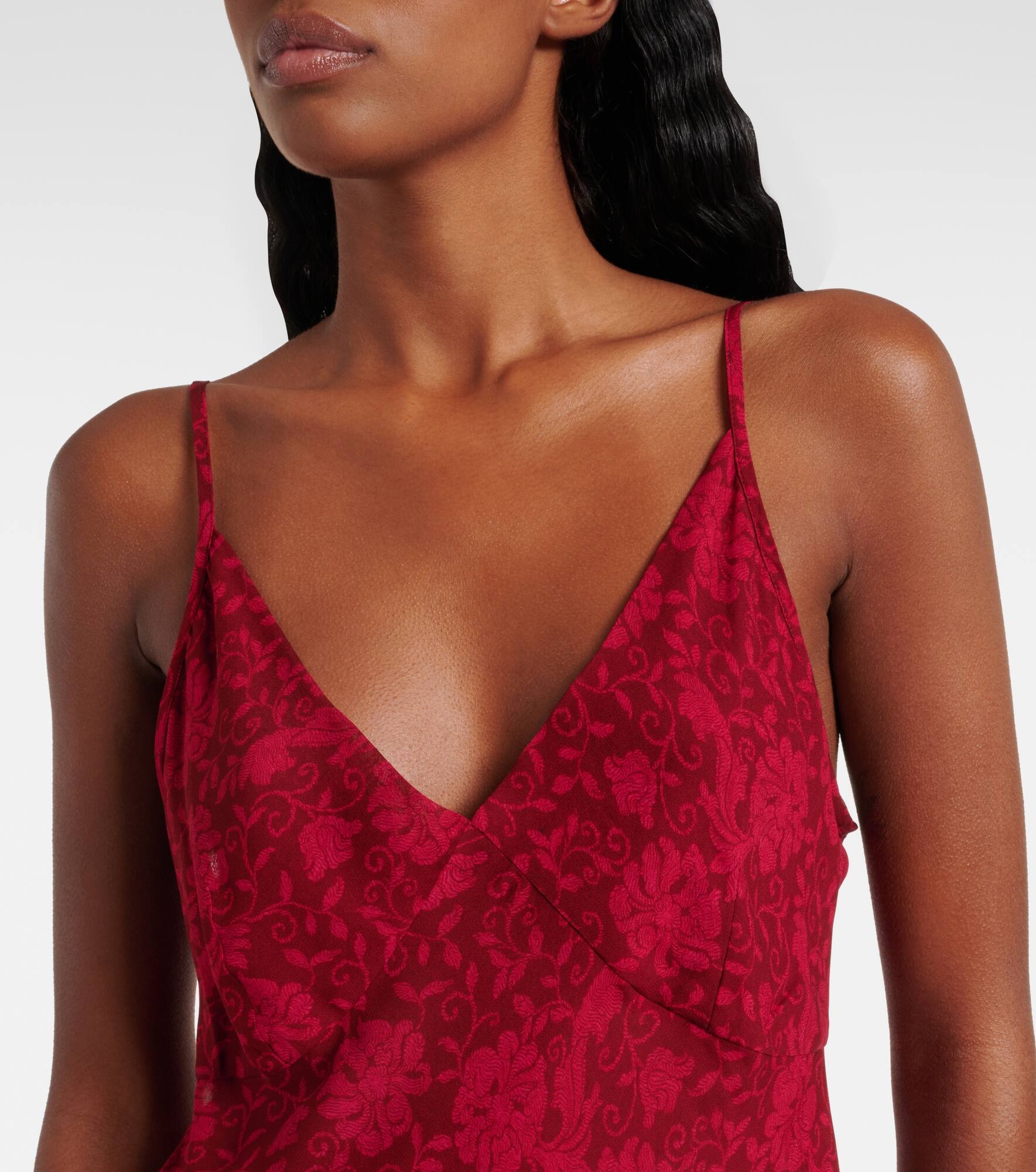 Floral slip dress - 4