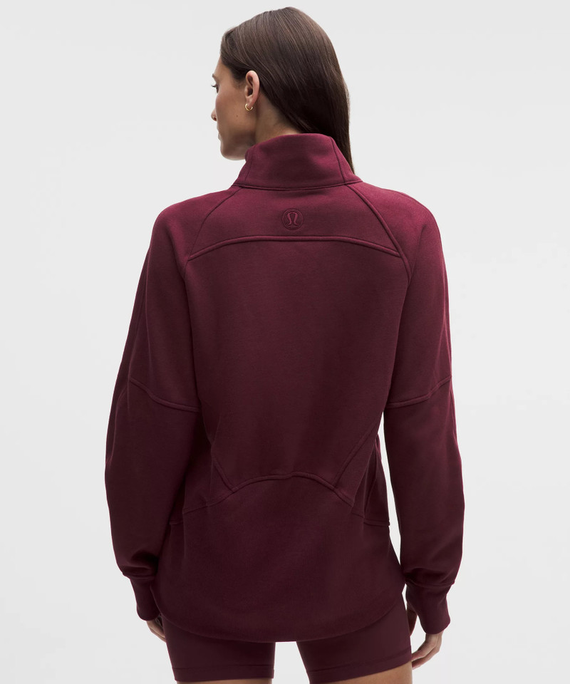 Scuba Oversized Funnel-Neck Half Zip *Long 3