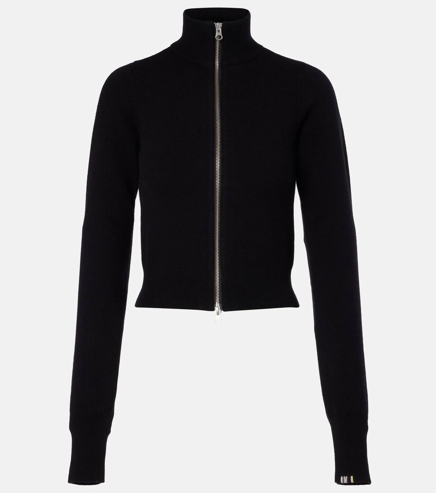 N°302 Lemon cashmere-blend zip-up jacket - 1