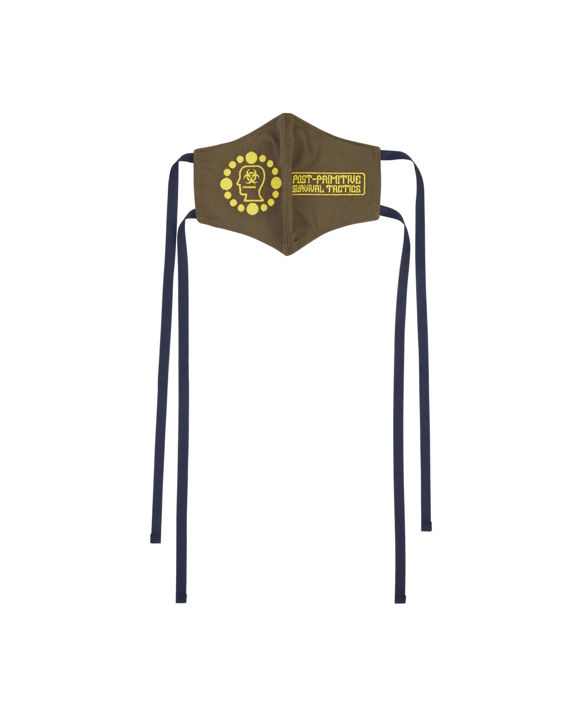 Embroidered Face Protection Garment Green - 1