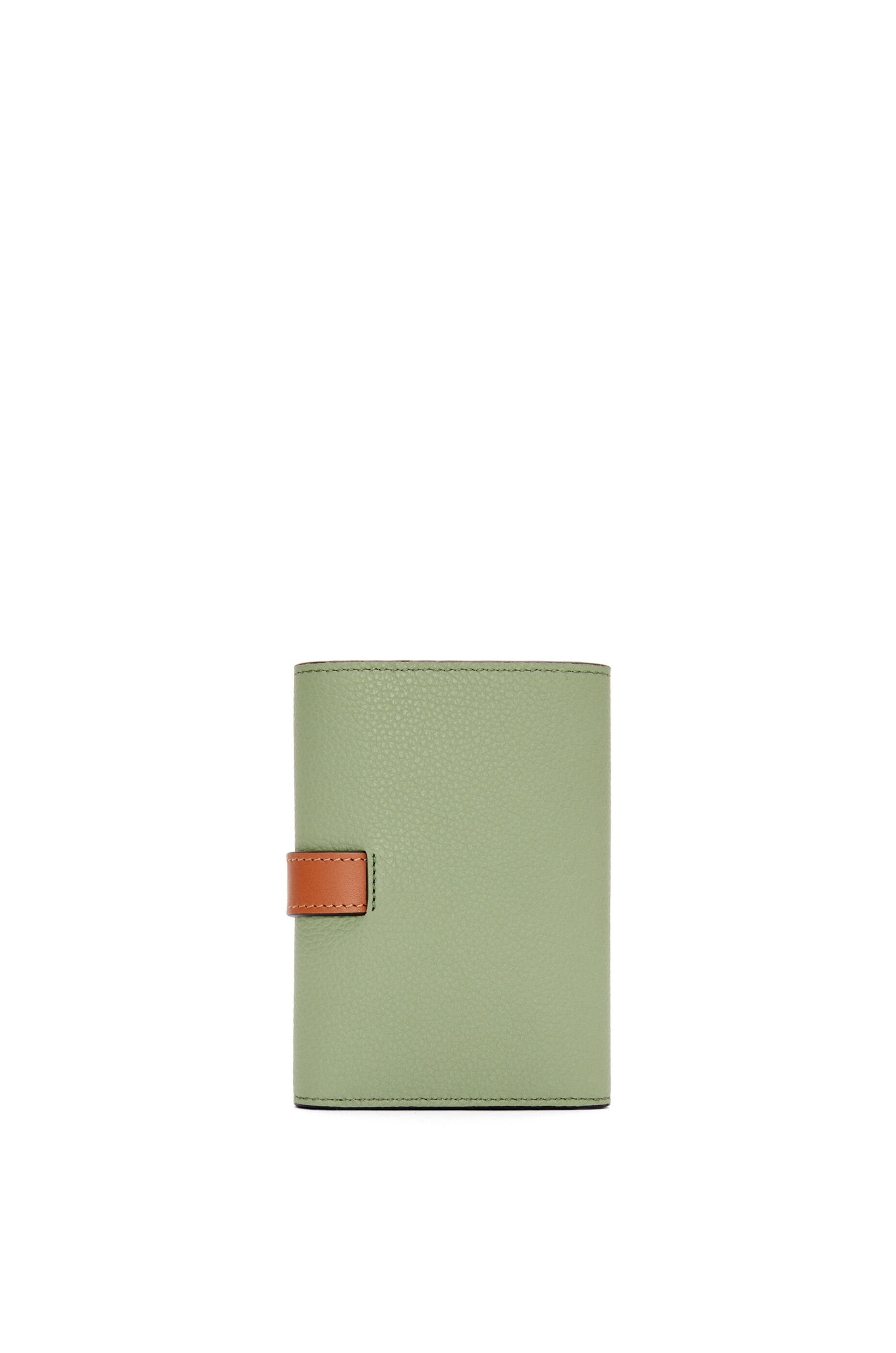 Loewe Small vertical wallet in soft grained calfskin