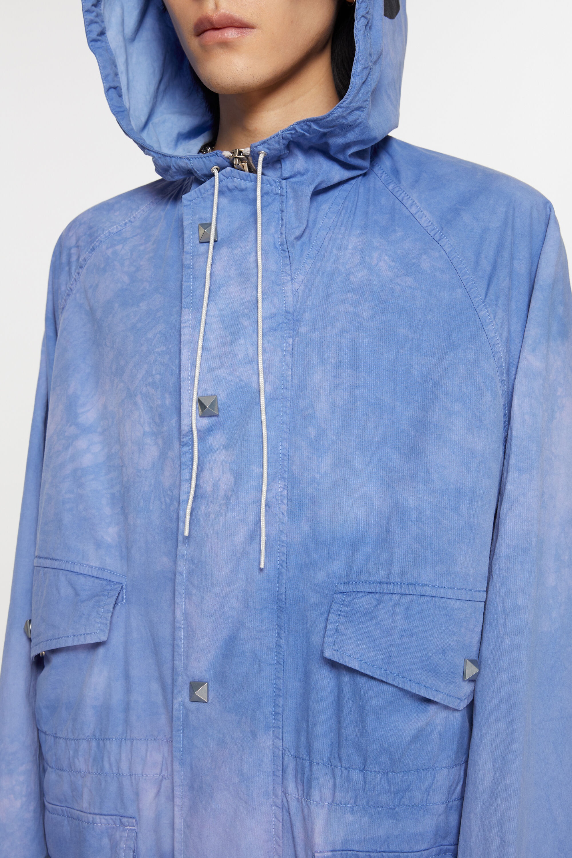 Hooded jacket - Sweet blue - 5