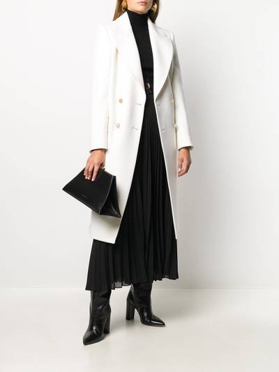 Alexander McQueen double-breasted coat outlook