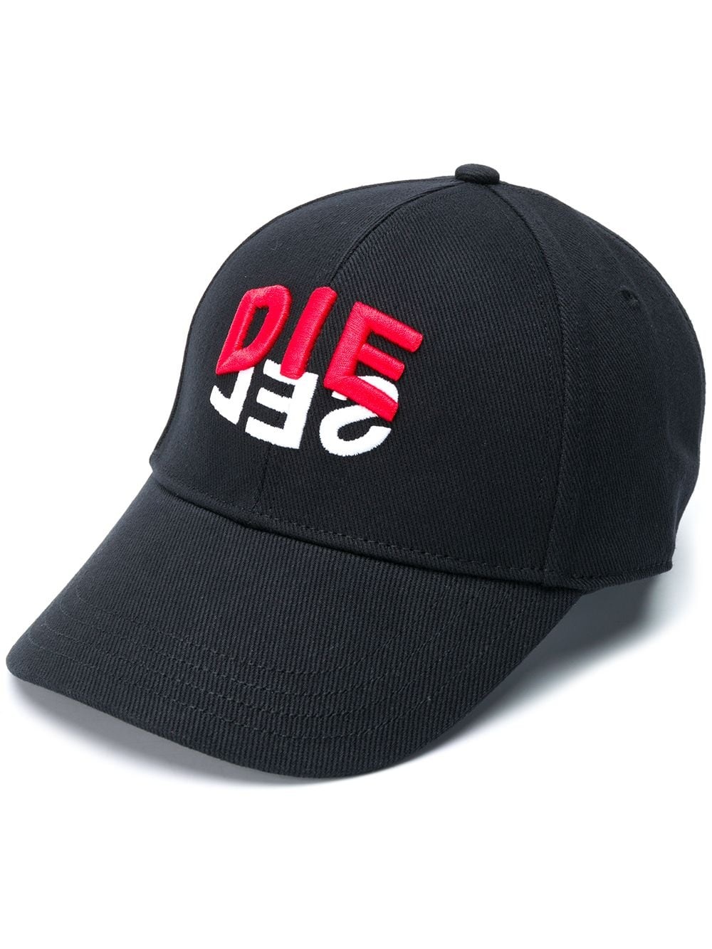 C-Dive two-tone logo print cap - 1