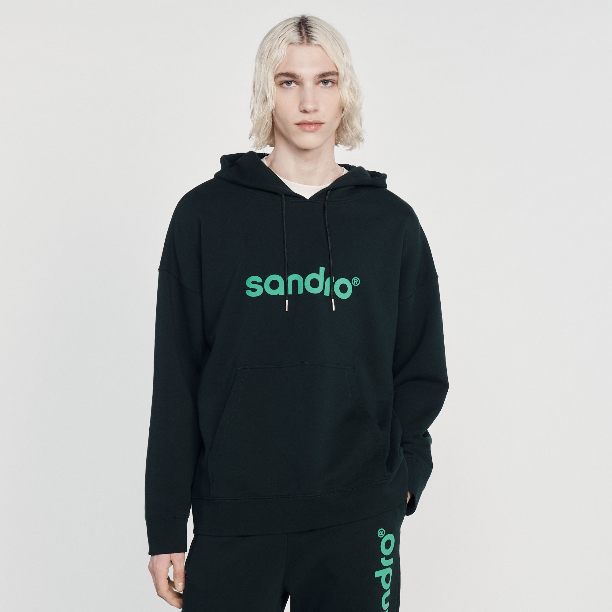 Oversized logo hoodie - 5