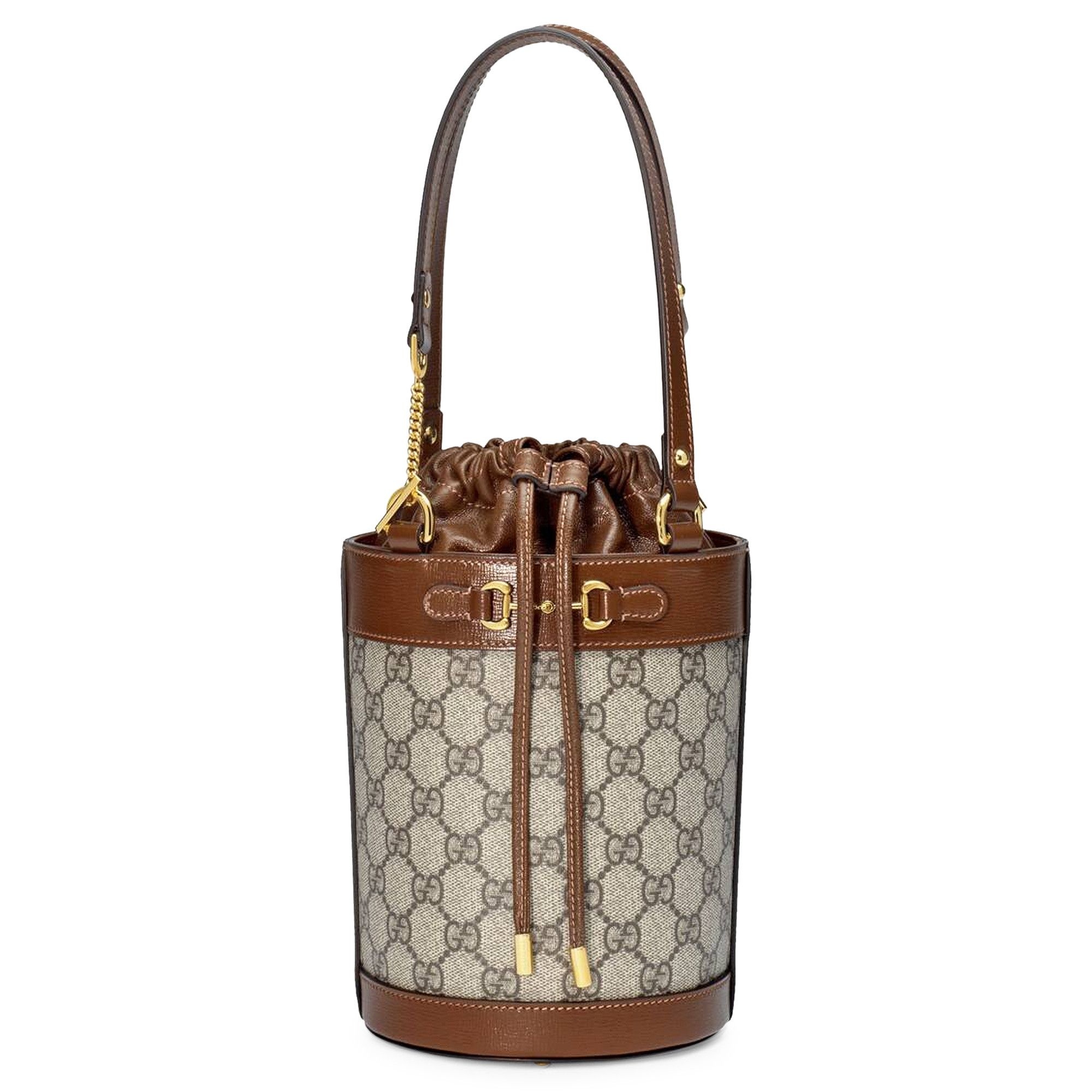 Gucci Horsebit 1955 Small Bucket Bag 'Beige' - 1