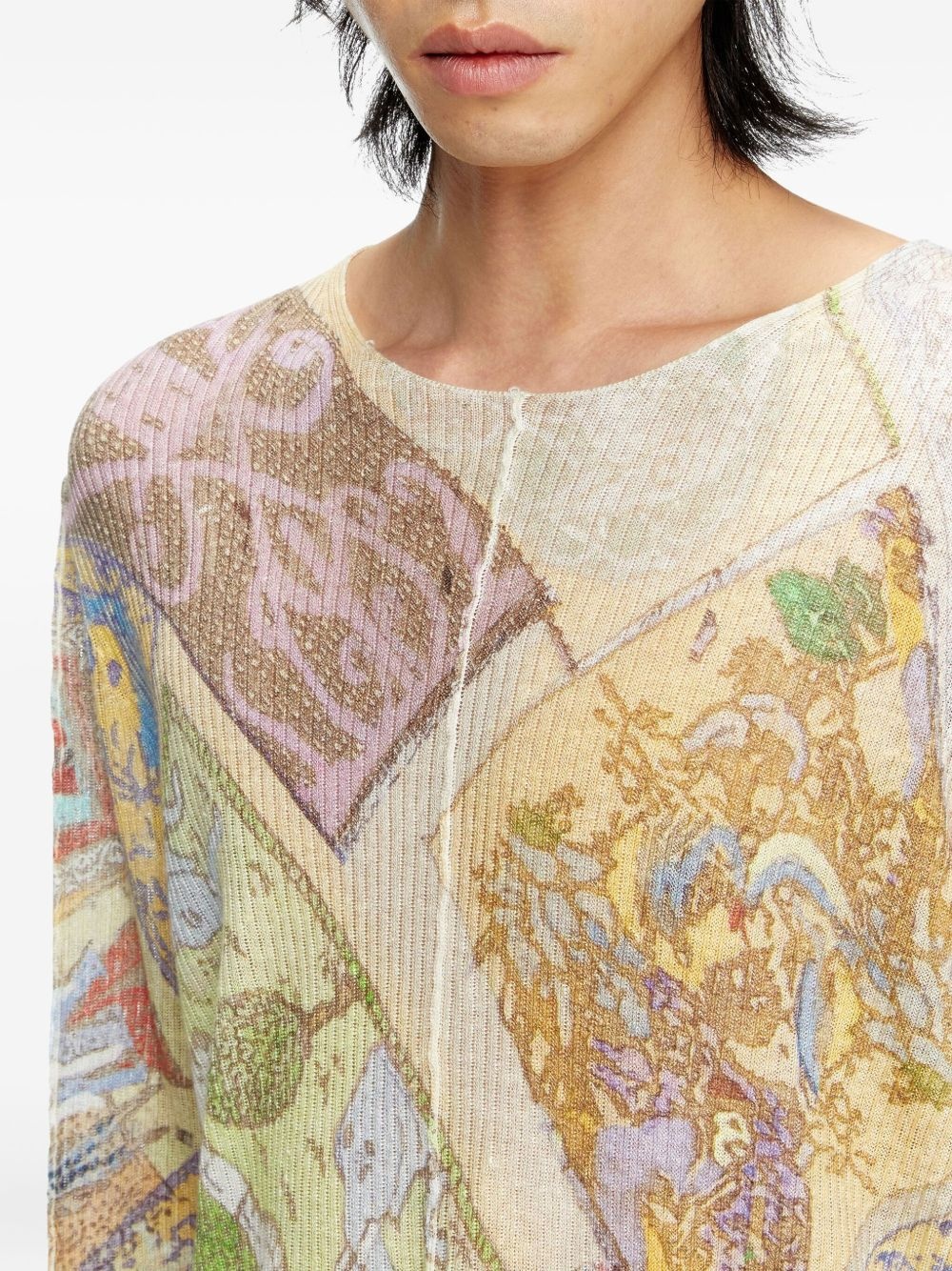 K-Renton printed long-sleeve top - 5