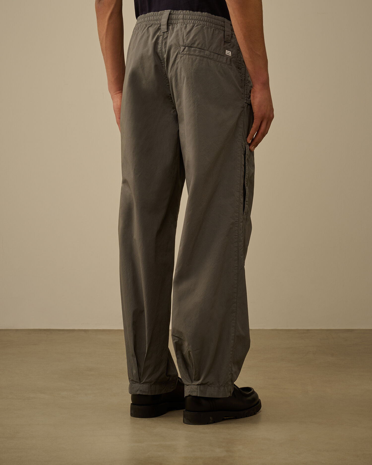Cotton Rip Stop Loose Pants - 4