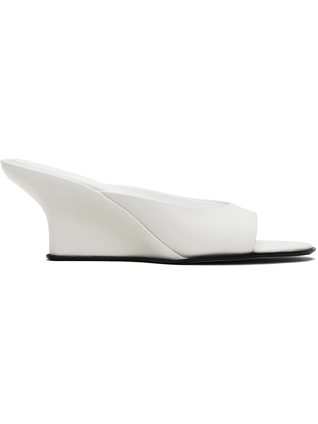 White Caroo Heeled Sandals - 1