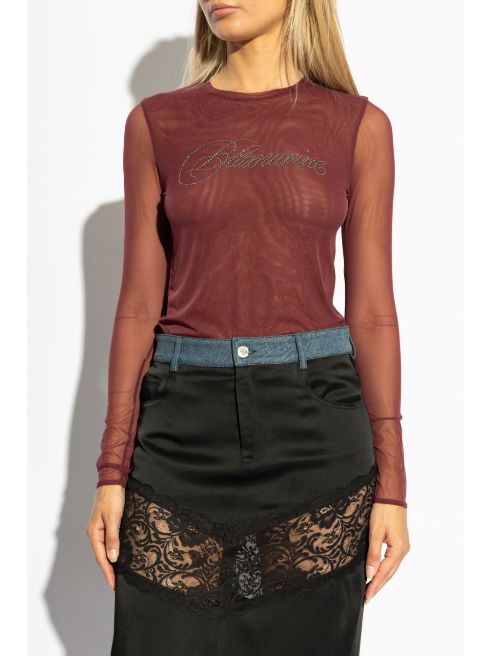 logo-embellished top - 3