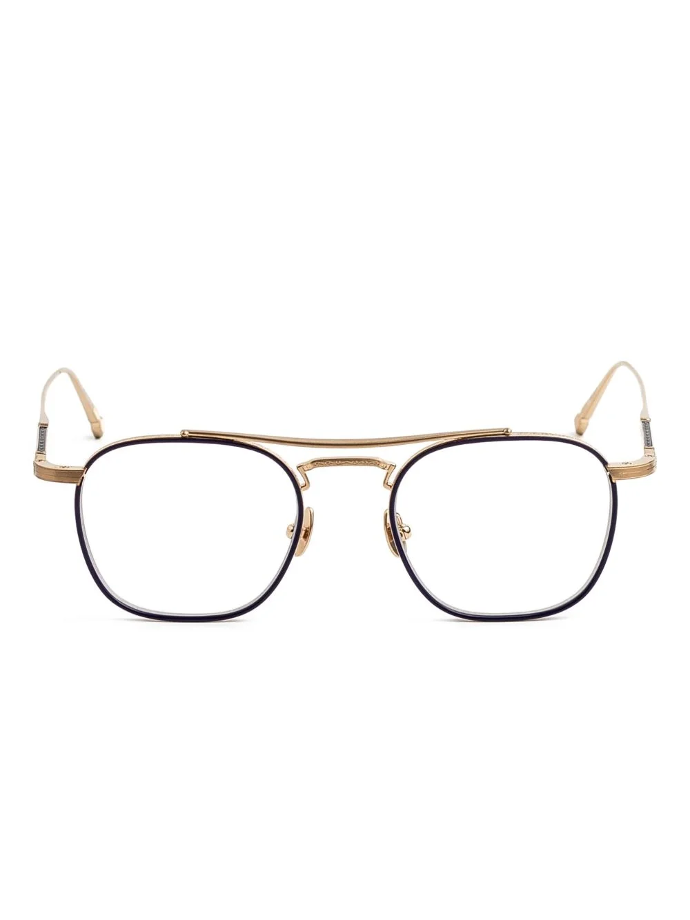 square-frame glasses - 1
