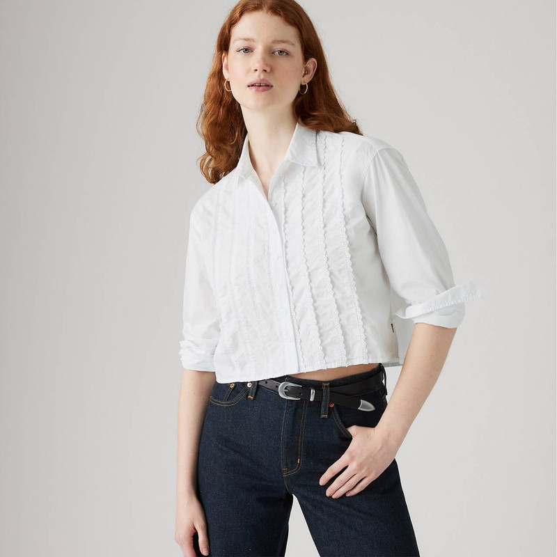 Levi's CROPPED HARLIE TUXEDO SHIRT outlook