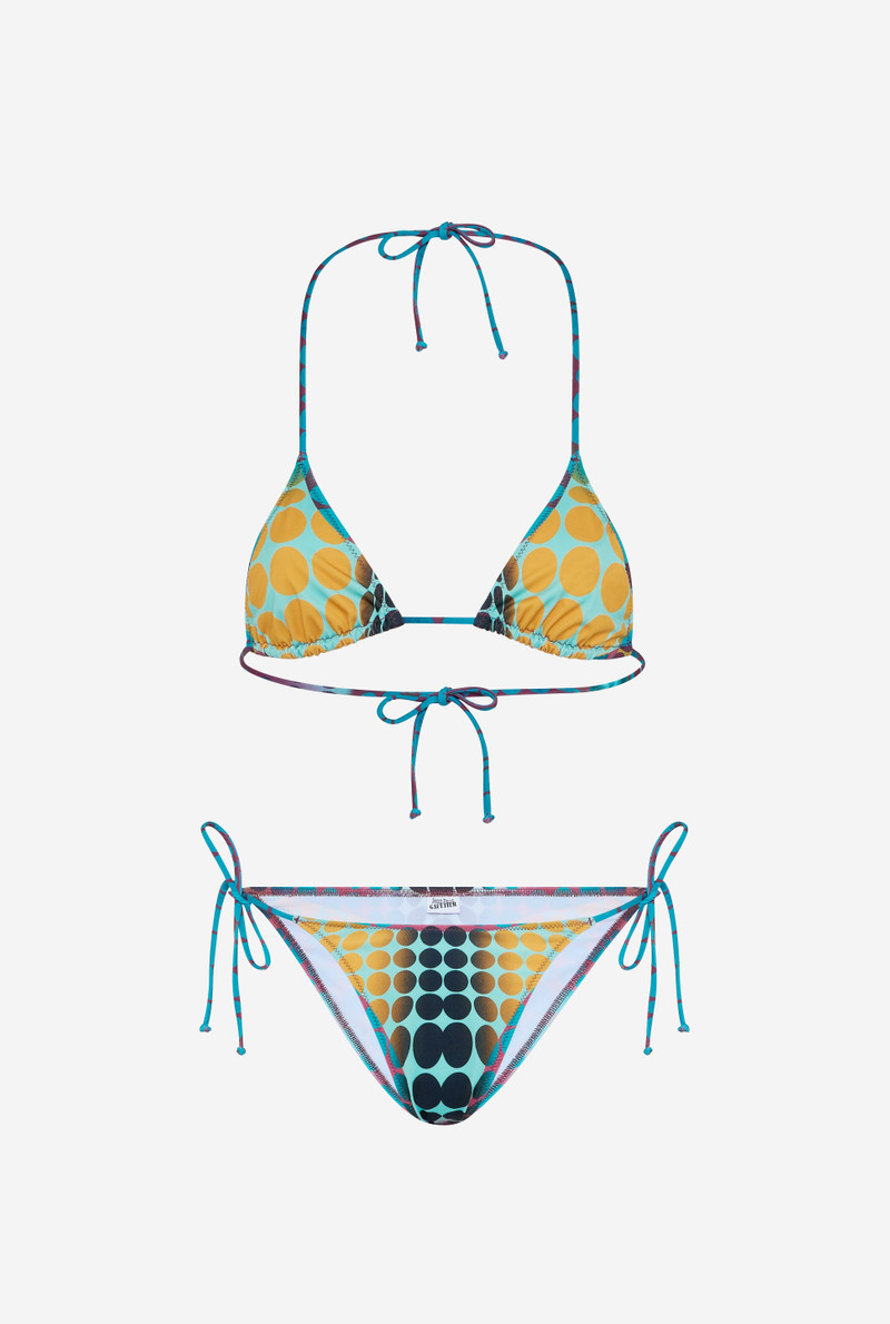 RE-EDITION - THE BLUE DOTS BIKINI 8