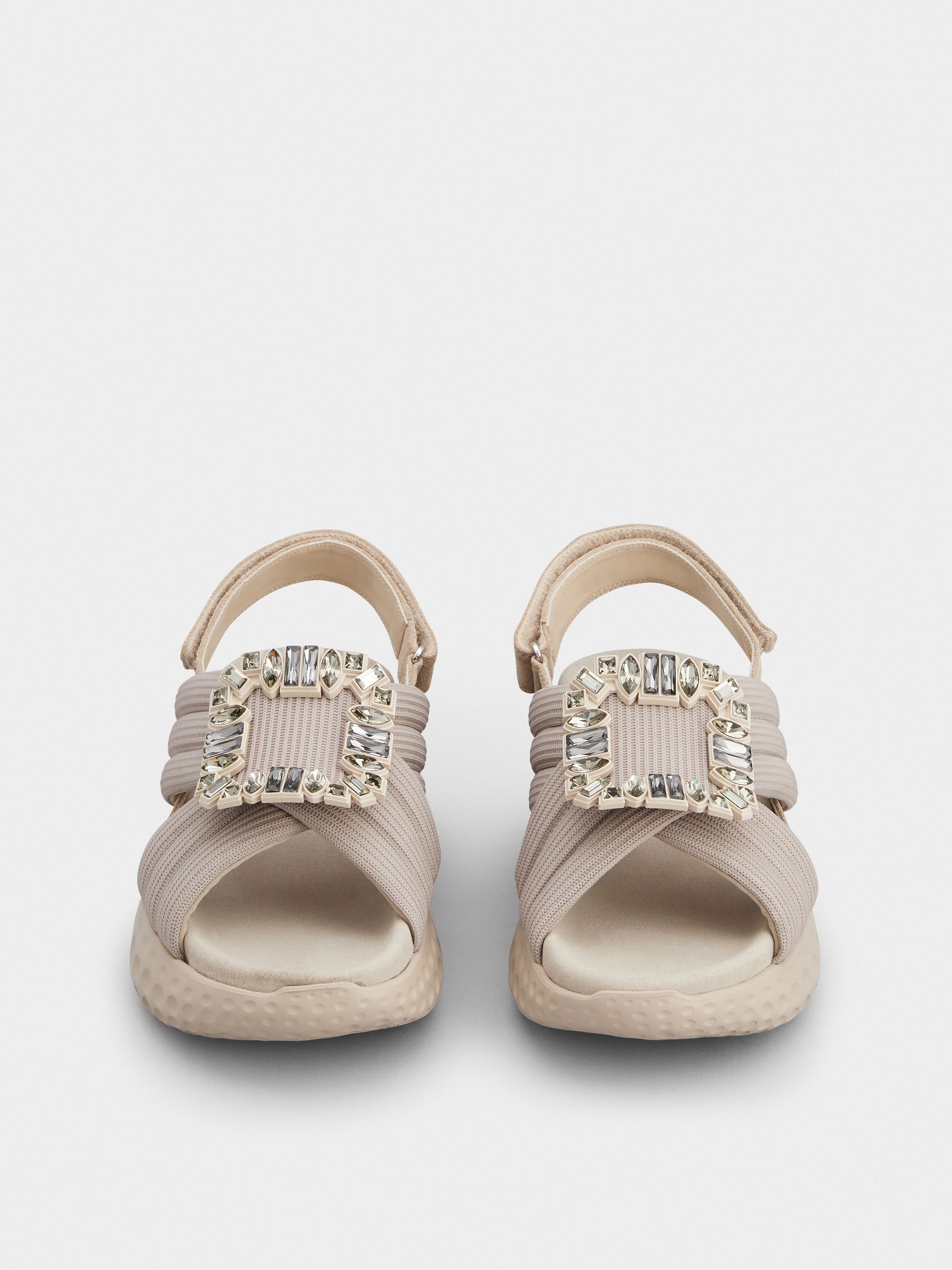 Viv' Run Light Sandals in fabric - 6