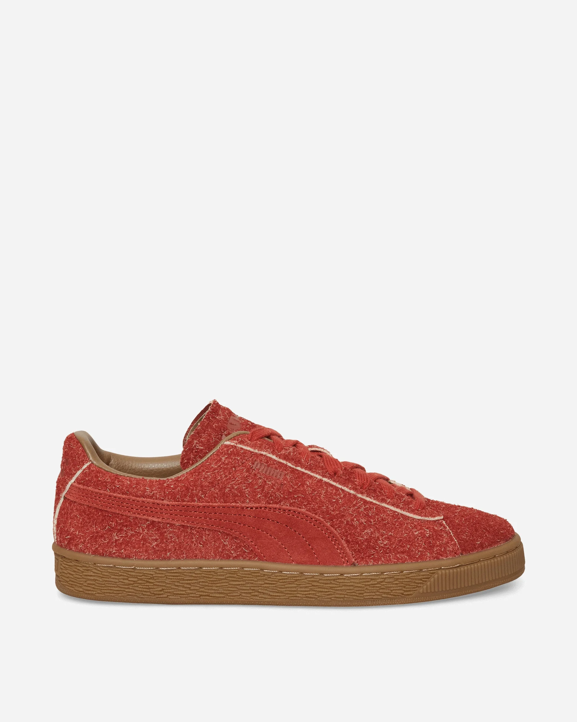 Daniëlle Cathari Suede Fuzzy Sneakers Mars Red - 1