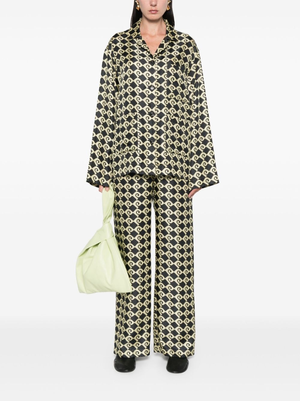 geometric trousers - 2