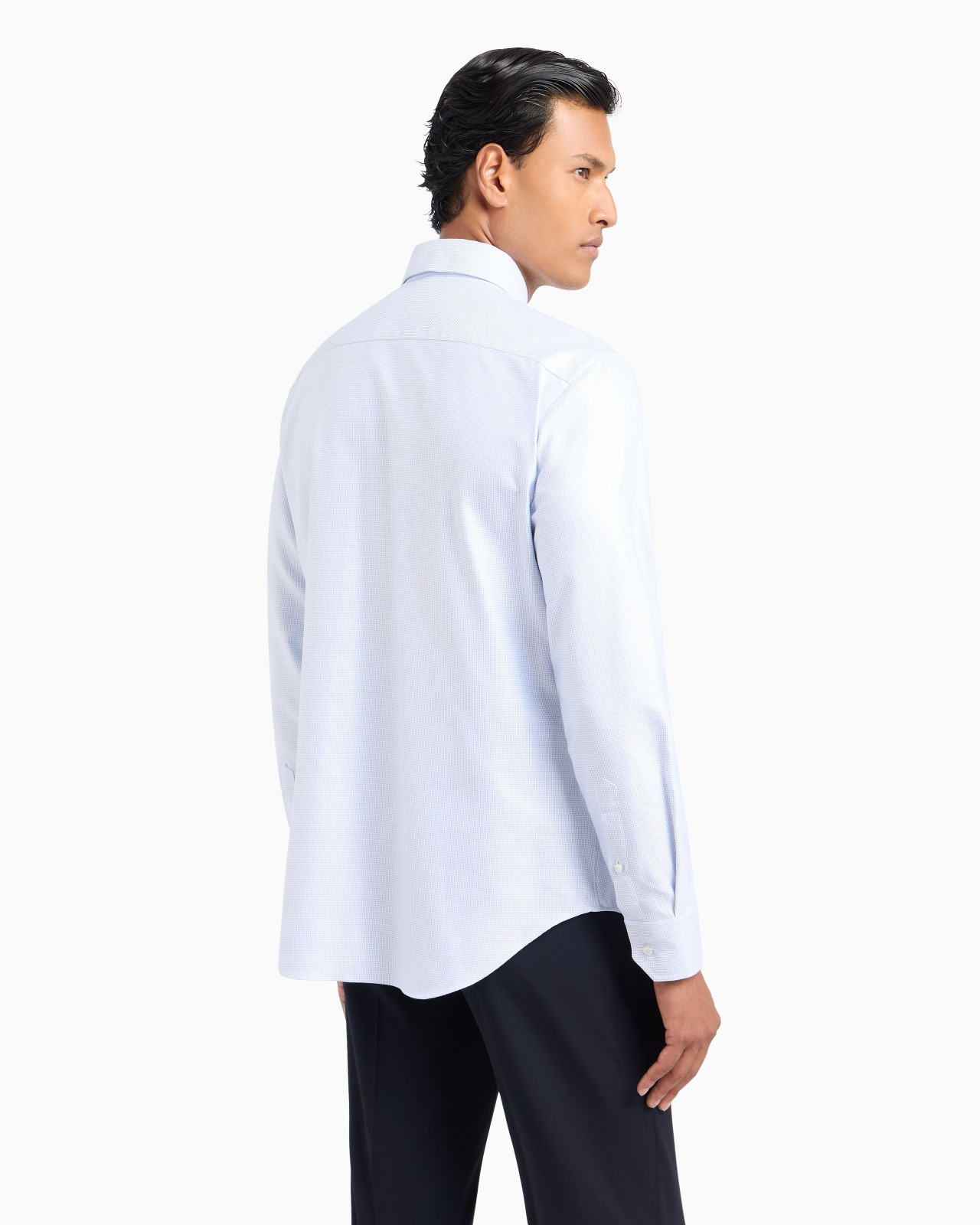 Regular-fit shirt made from micro-woven cotton - 3