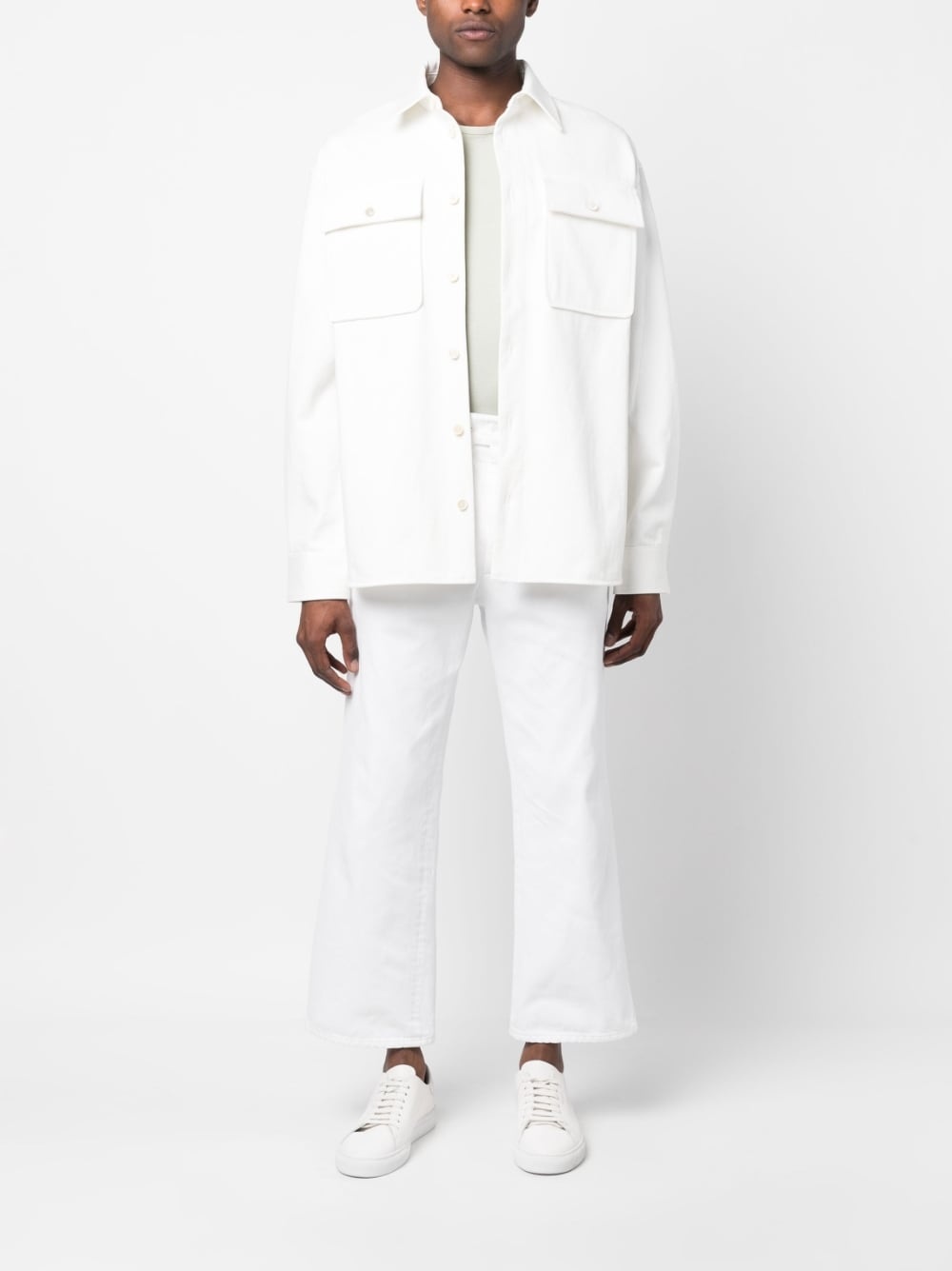 long-sleeve cotton shirt - 2