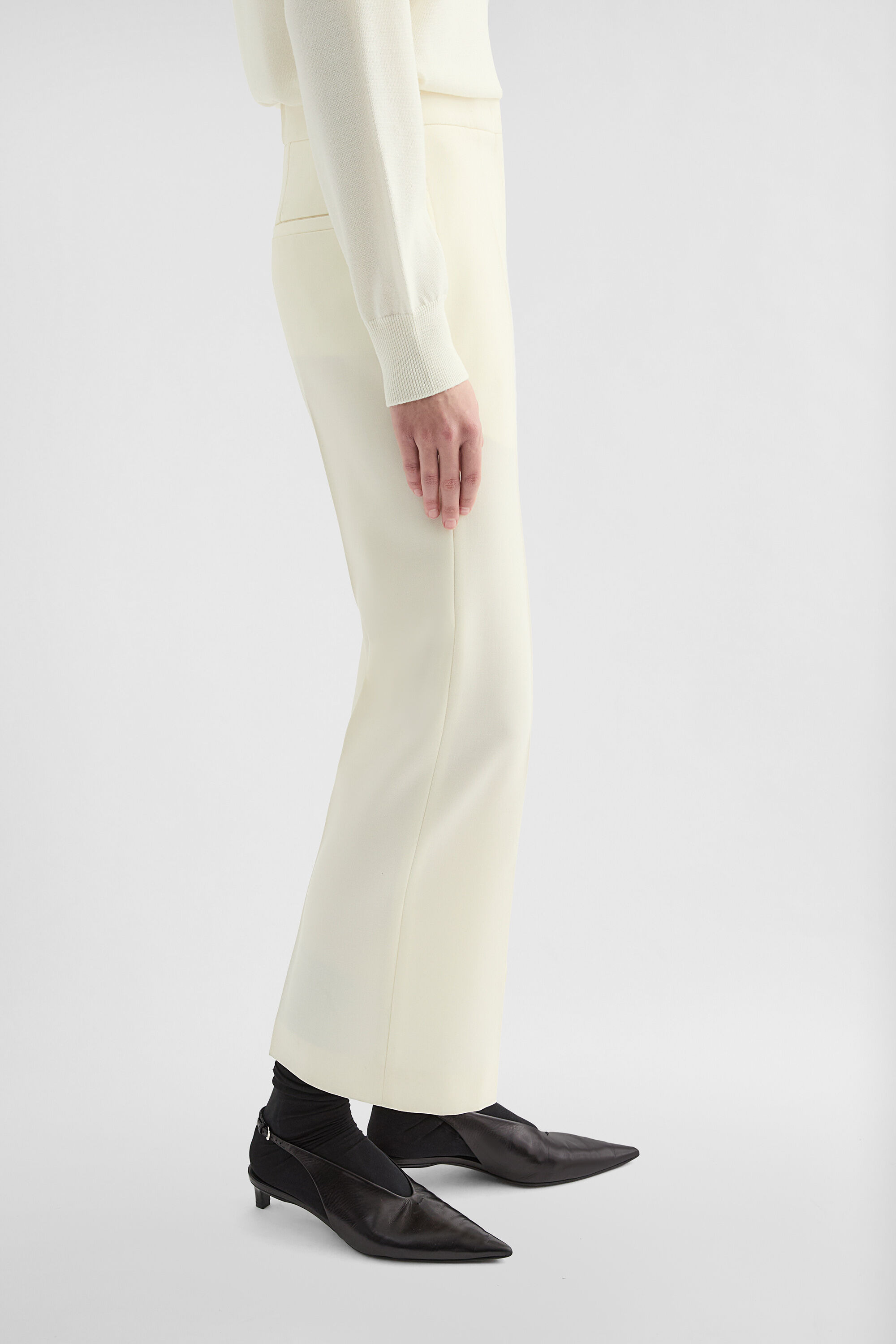 Wool Tailored Trousers - 7