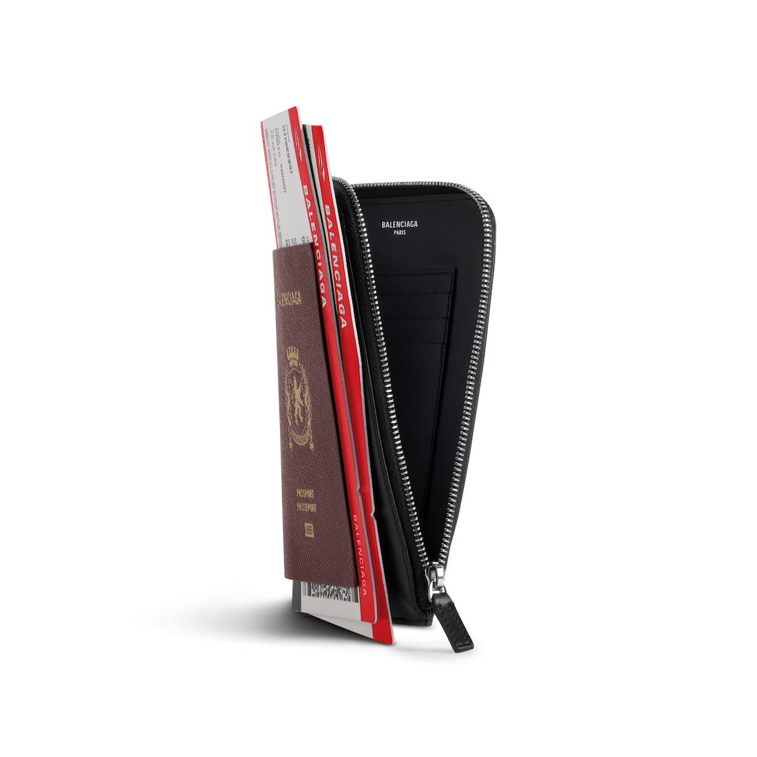 Men's Passport Phone Holder in Burgundy - 3