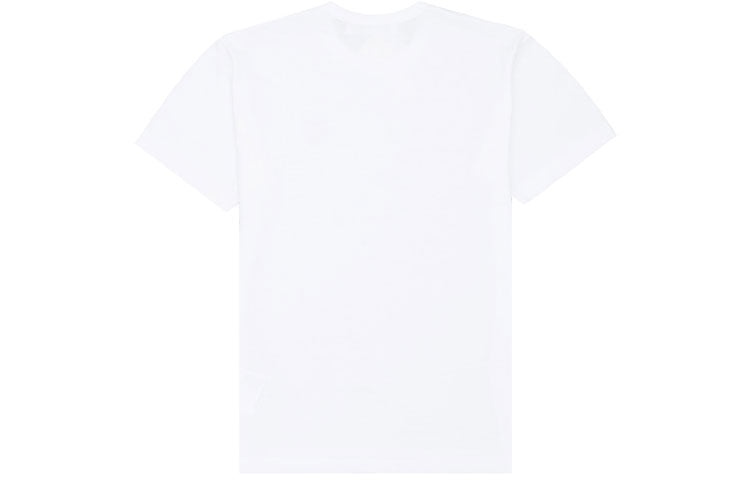 COMME des GARCONS PLAY Red Emblem Heart T-Shirt 'White/Blue' AZ-T106-051-2 - 2