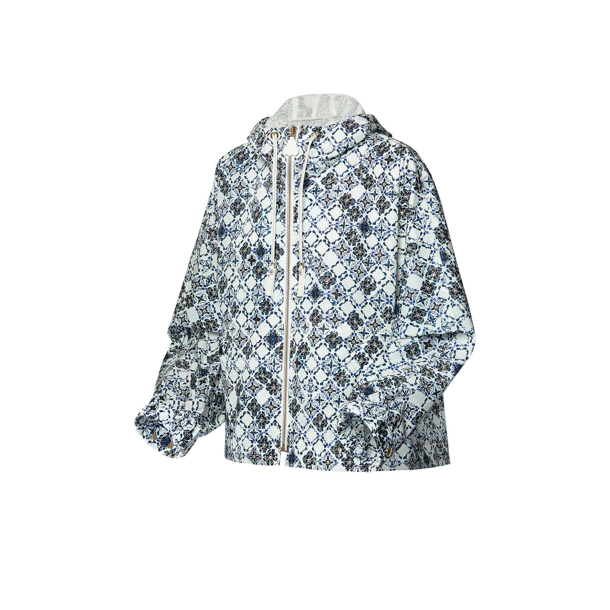 Monogram Tile Hooded Parka - 2