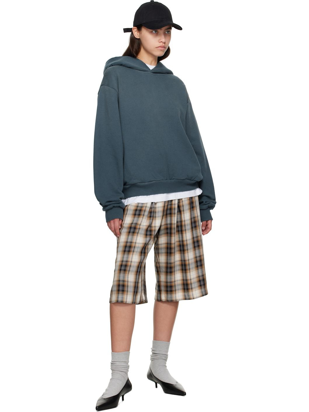 Blue Logo Hoodie - 4