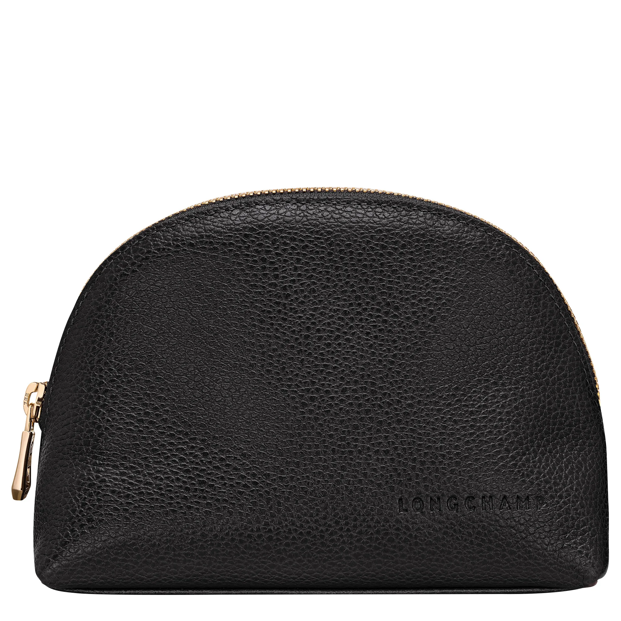Le Foulonné Pouch Black - Leather - 1
