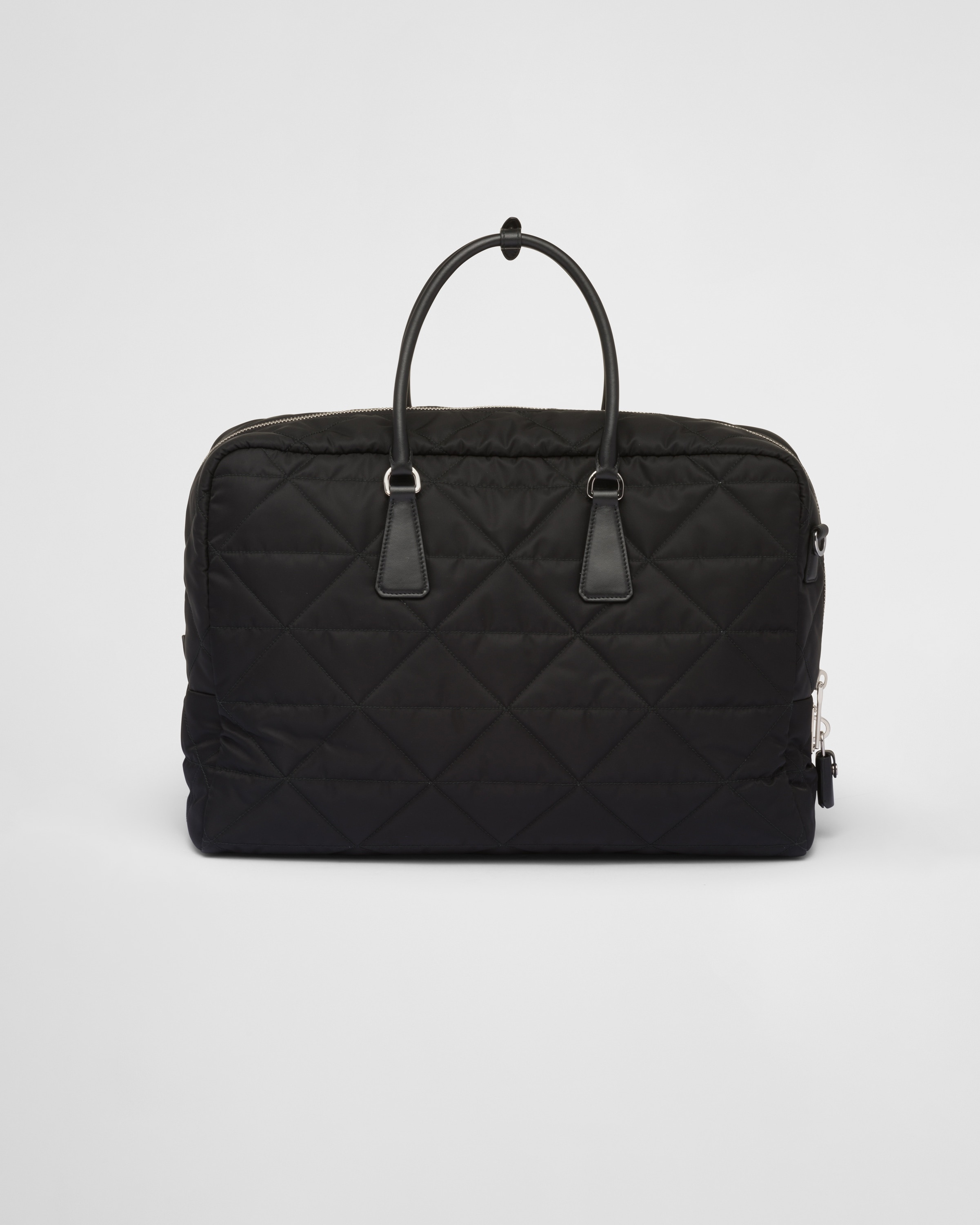 Quilted Re-Nylon travel bag - 4