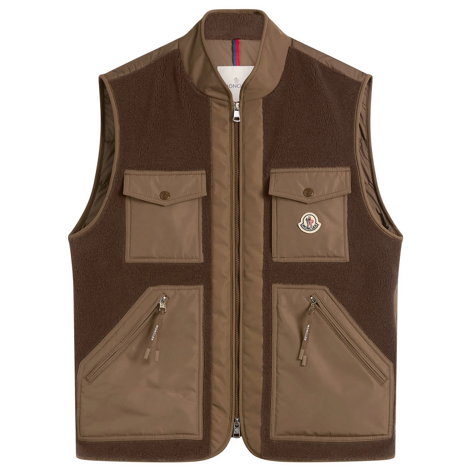 Moncler Karakai Teddy Fleece Vest - 1