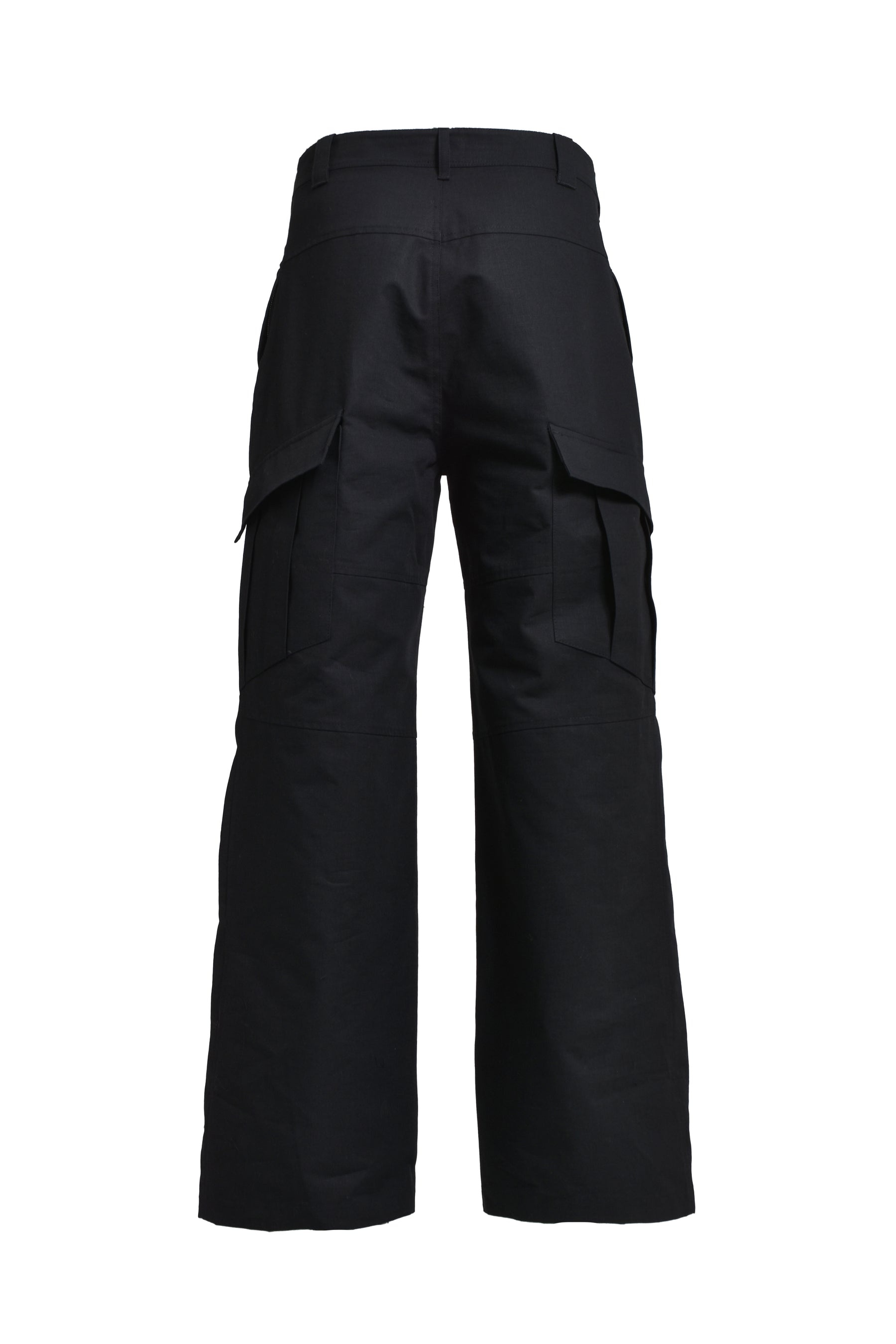 3-WAY ZIP CARGO TROUSERS / BLK - 6
