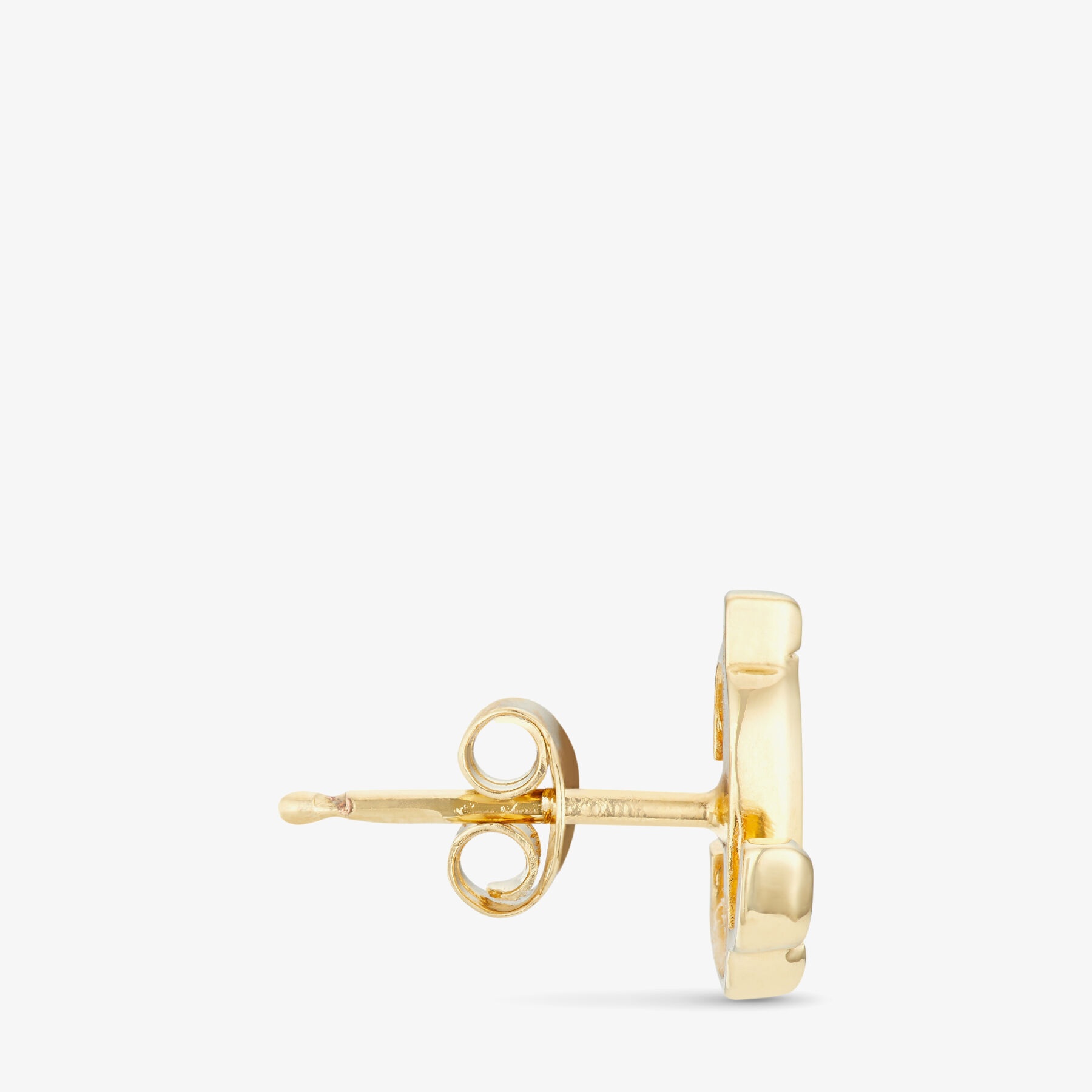 【Jimmy Choo】JC Mini Studs Silver-Finish Metal JC Mini Stud Earrings | JC Mini Studs