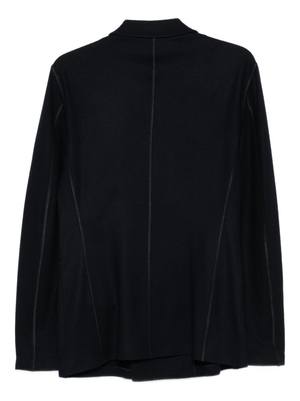 double-breasted cashmere blazer - 2