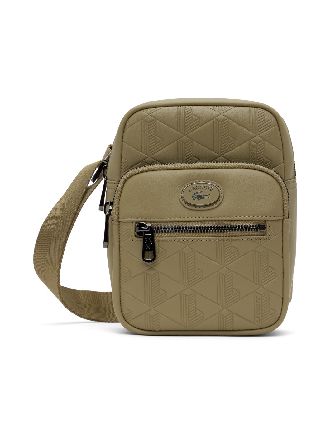 Beige Monogram Small Crossbody Bag - 1