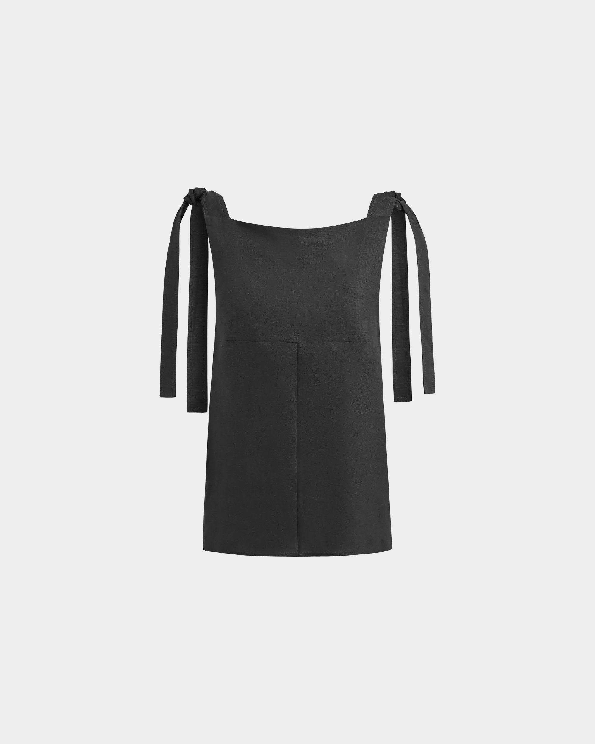 ZIELLA TOP IN LINEN - 1