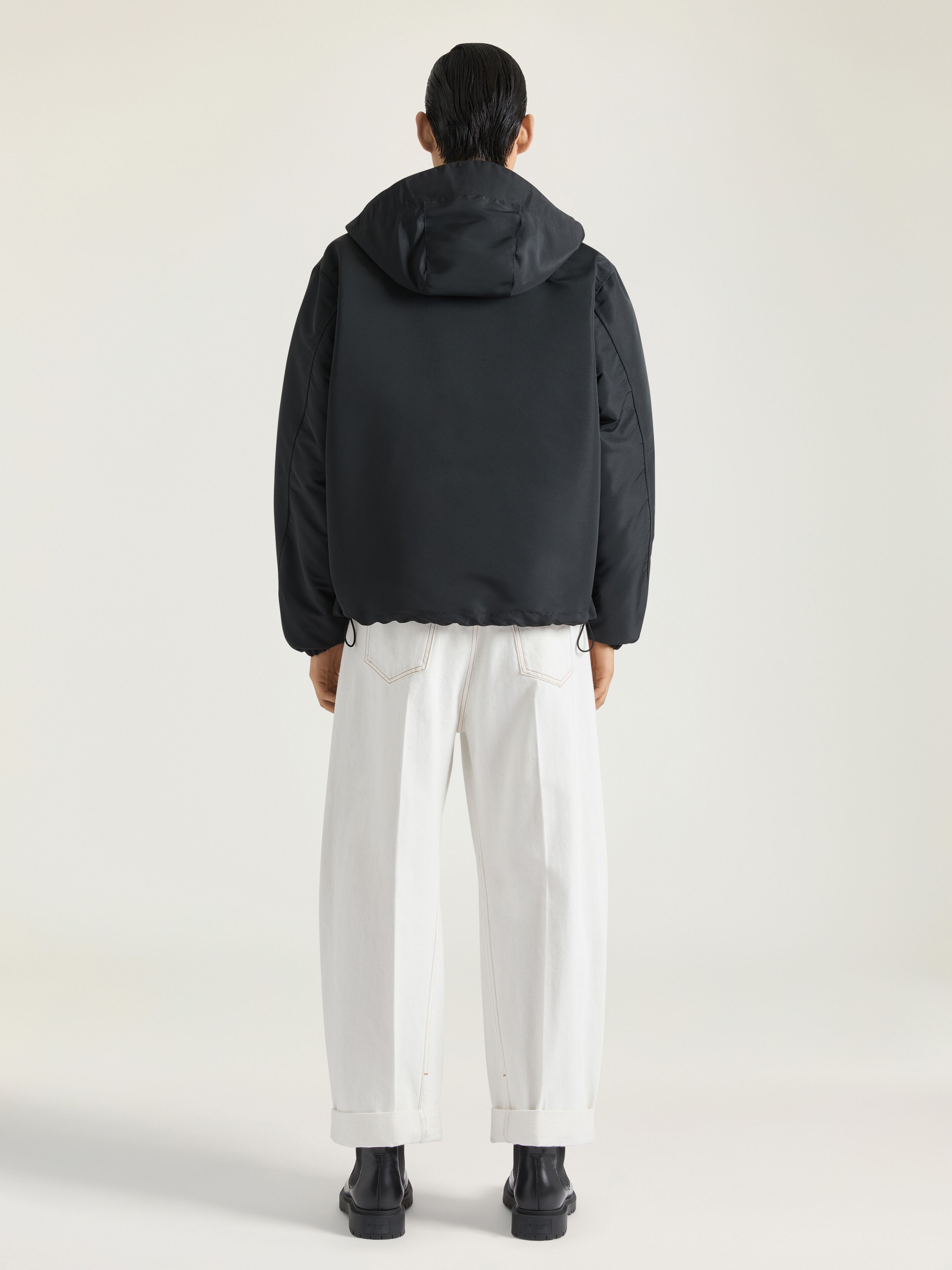 WINDBREAKER WITH GIVENCHY STAMP EMBROIDERY - 3
