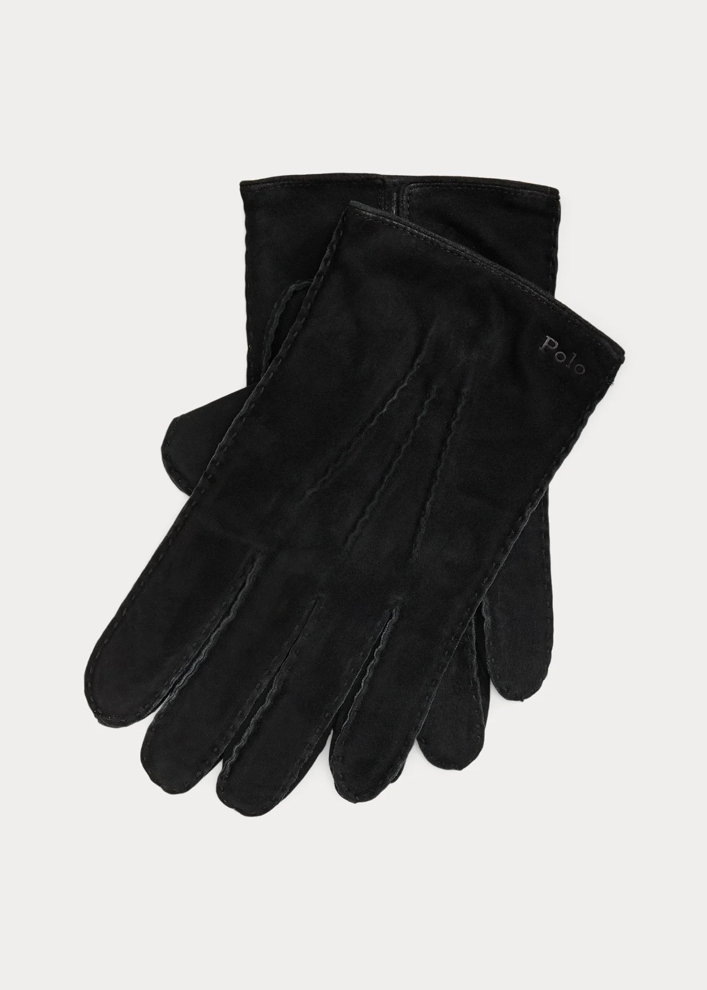 Cashmere-Lined Suede Gloves - 1