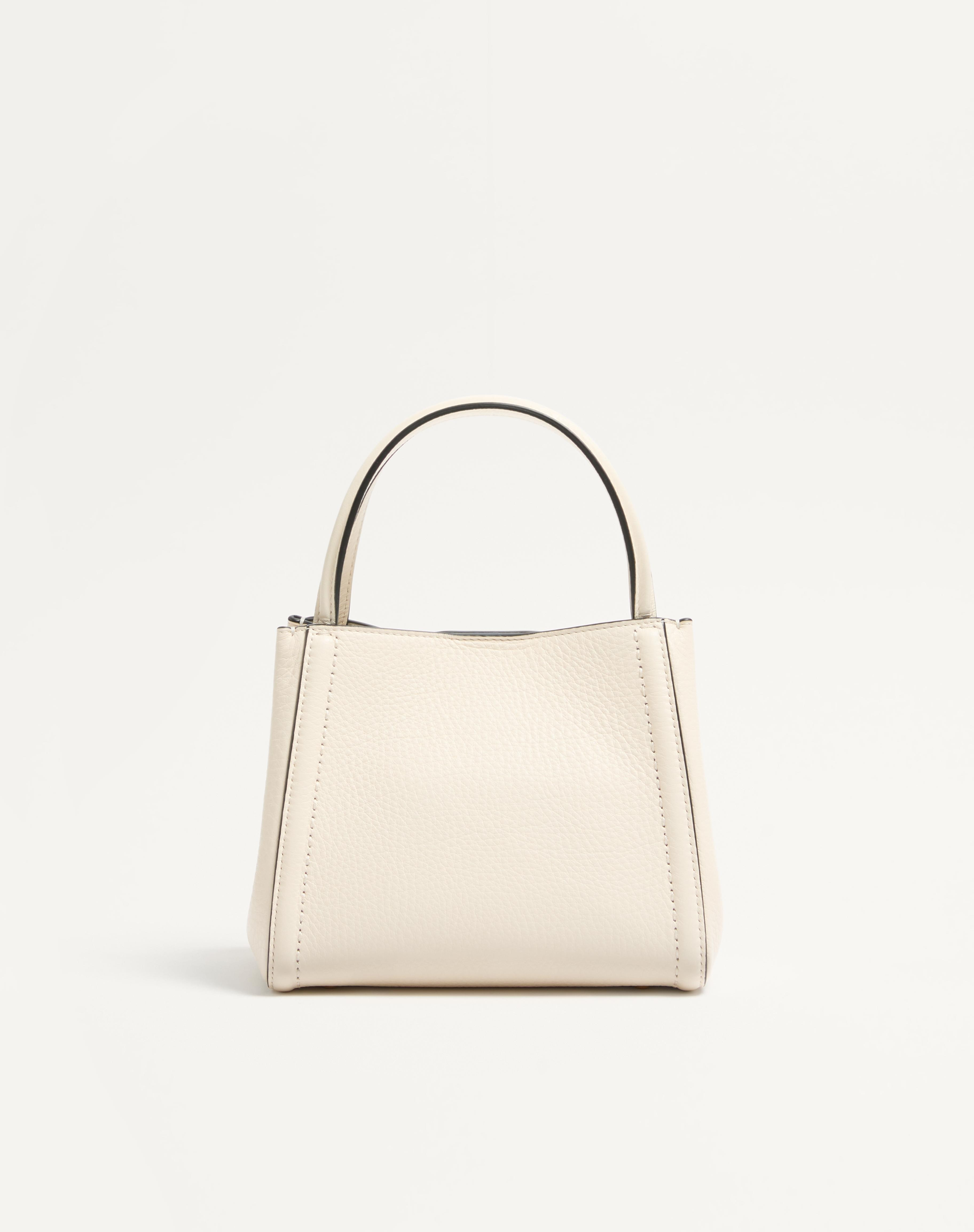 VALENTINO GARAVANI ALLTIME SMALL HANDBAG IN GRAINY CALFSKIN - 4