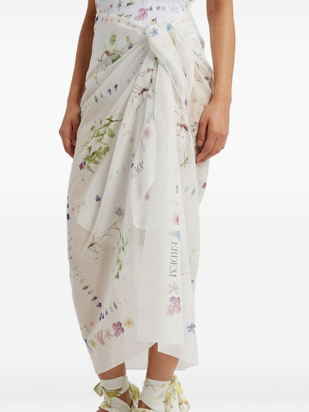floral-print cover-up - 5