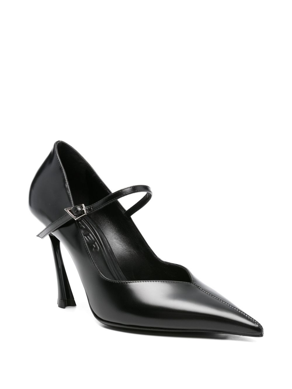 100mm pointed-toe ankle-strap pumps - 2