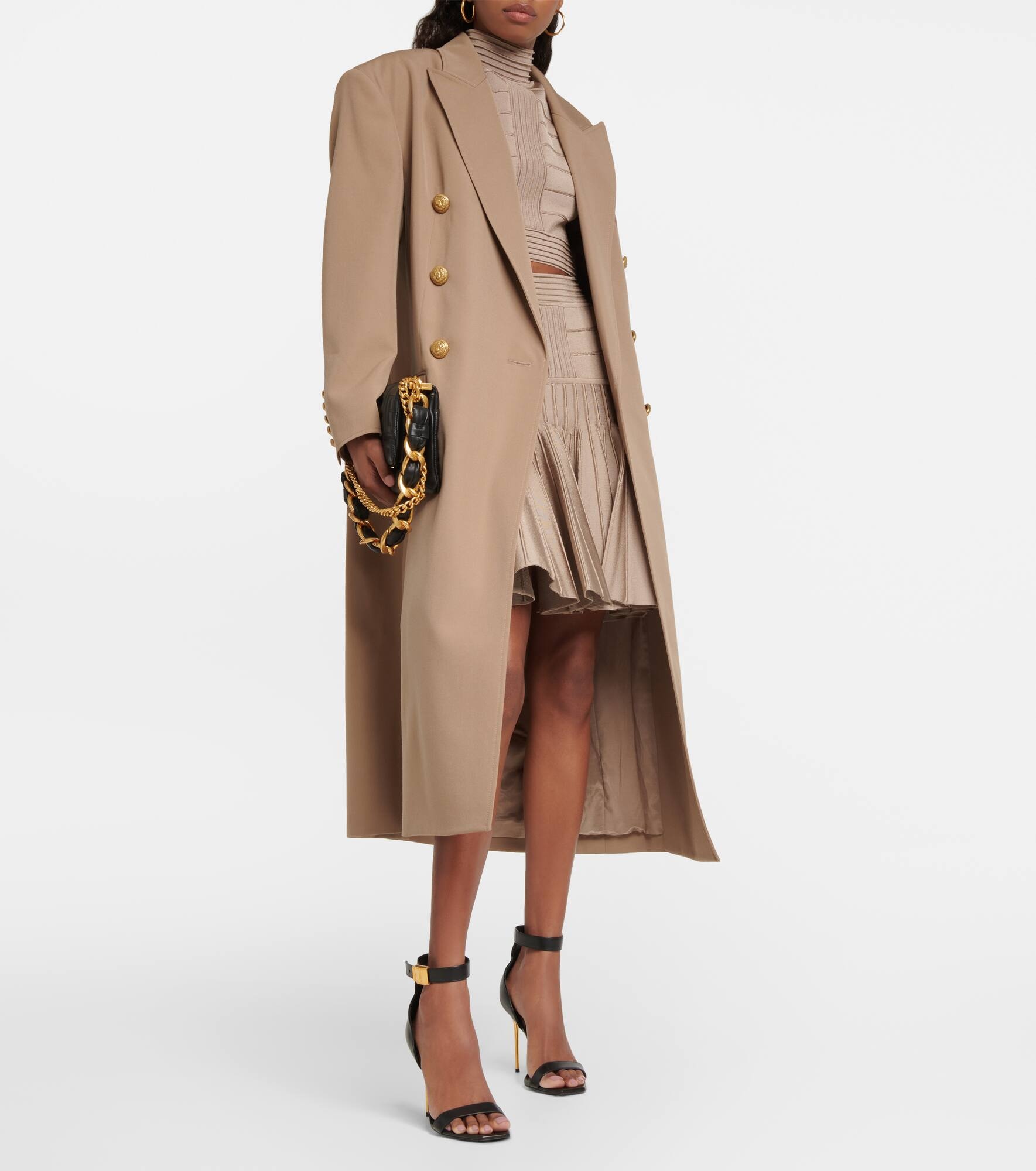 Oversized wool coat - 2