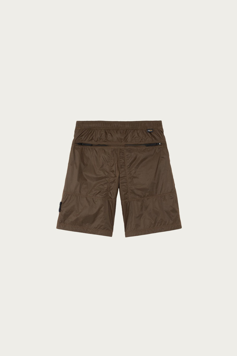 Stone Island Ripstop Light HT Nylon Shorts - Military Green outlook