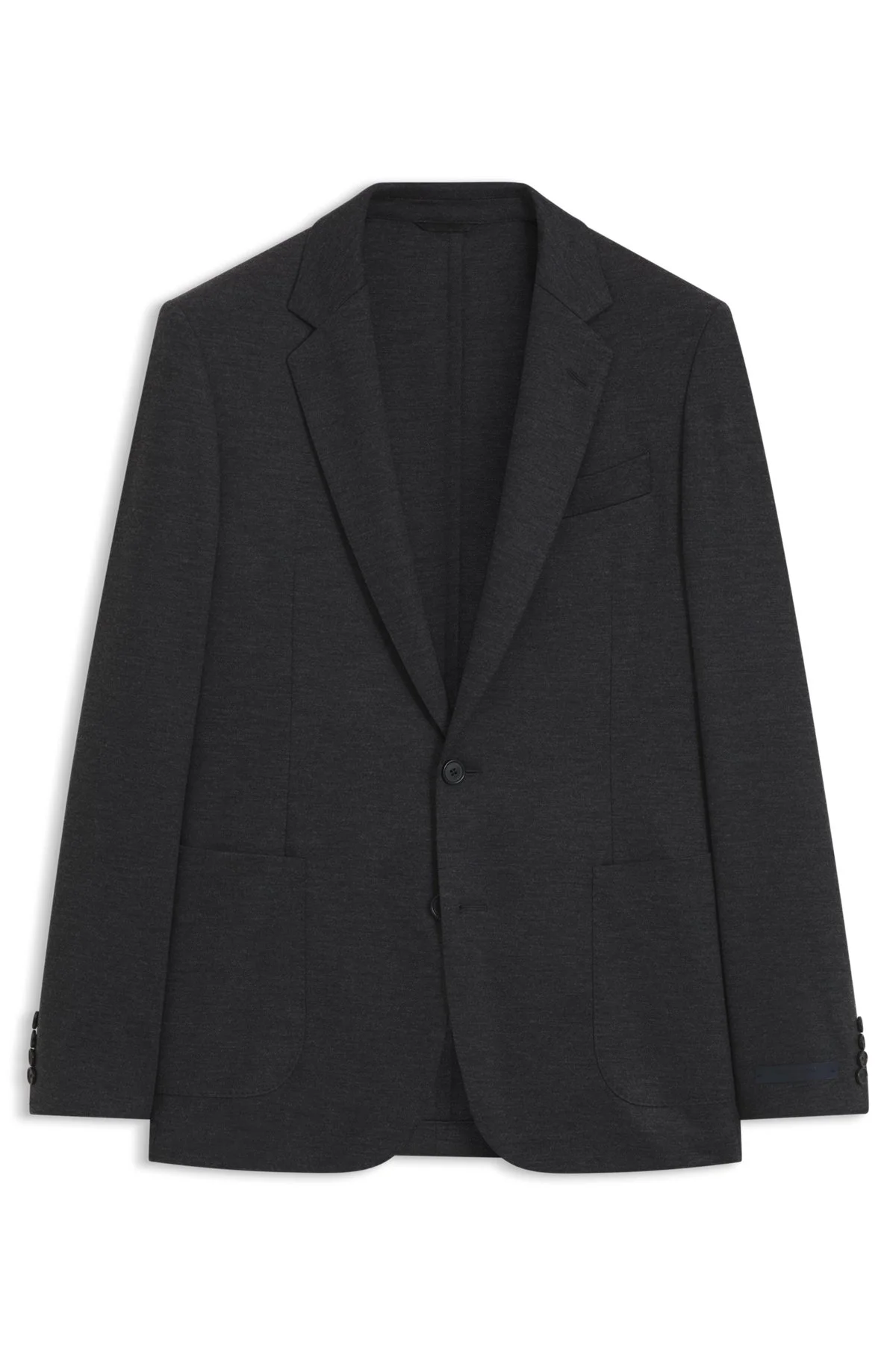 BOSS BY BECKHAM MELANGE JACKET IN ITALIAN VIRGIN WOOL - 1