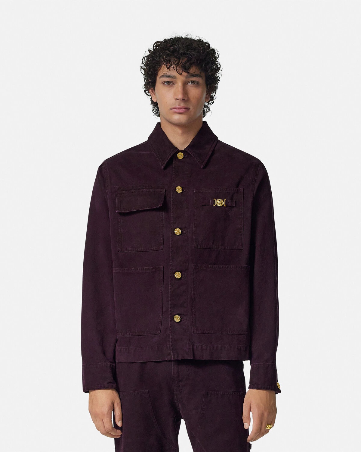 Overdyed Canvas Carpenter Jacket - 4