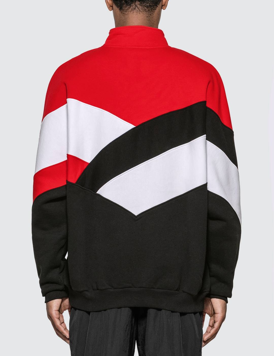 Half Zip Colorblock Sweatshirt - 3