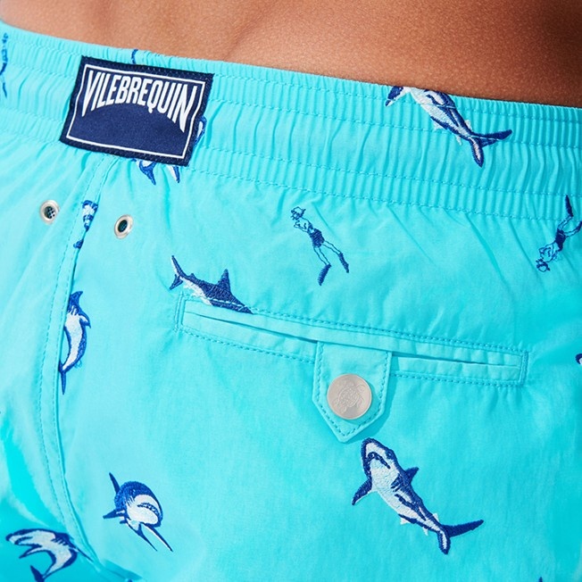 Men Swim Trunks Embroidered 2009 Les Requins - Limited Edition - 5