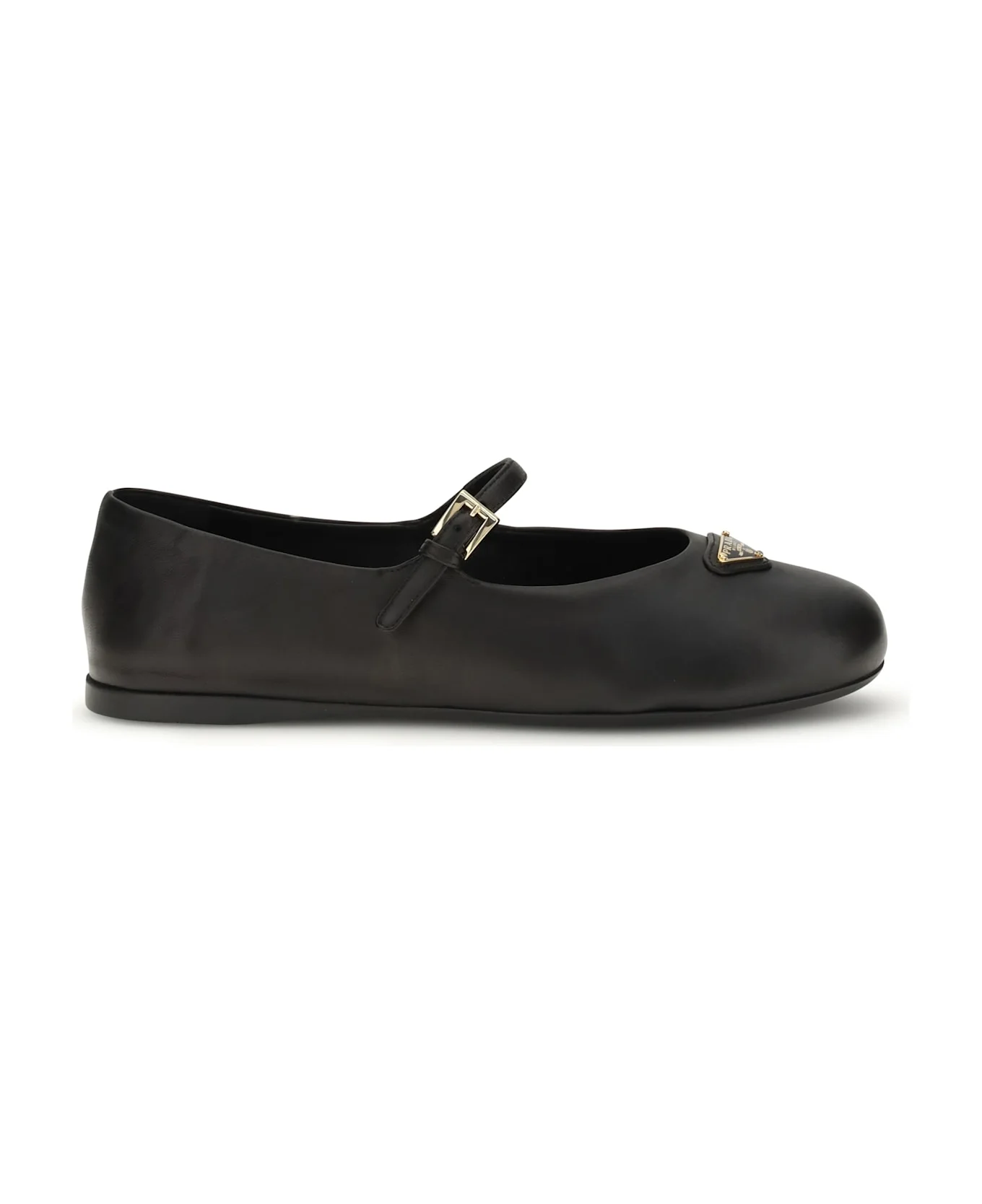 Nappa Leather Ballerinas - 1