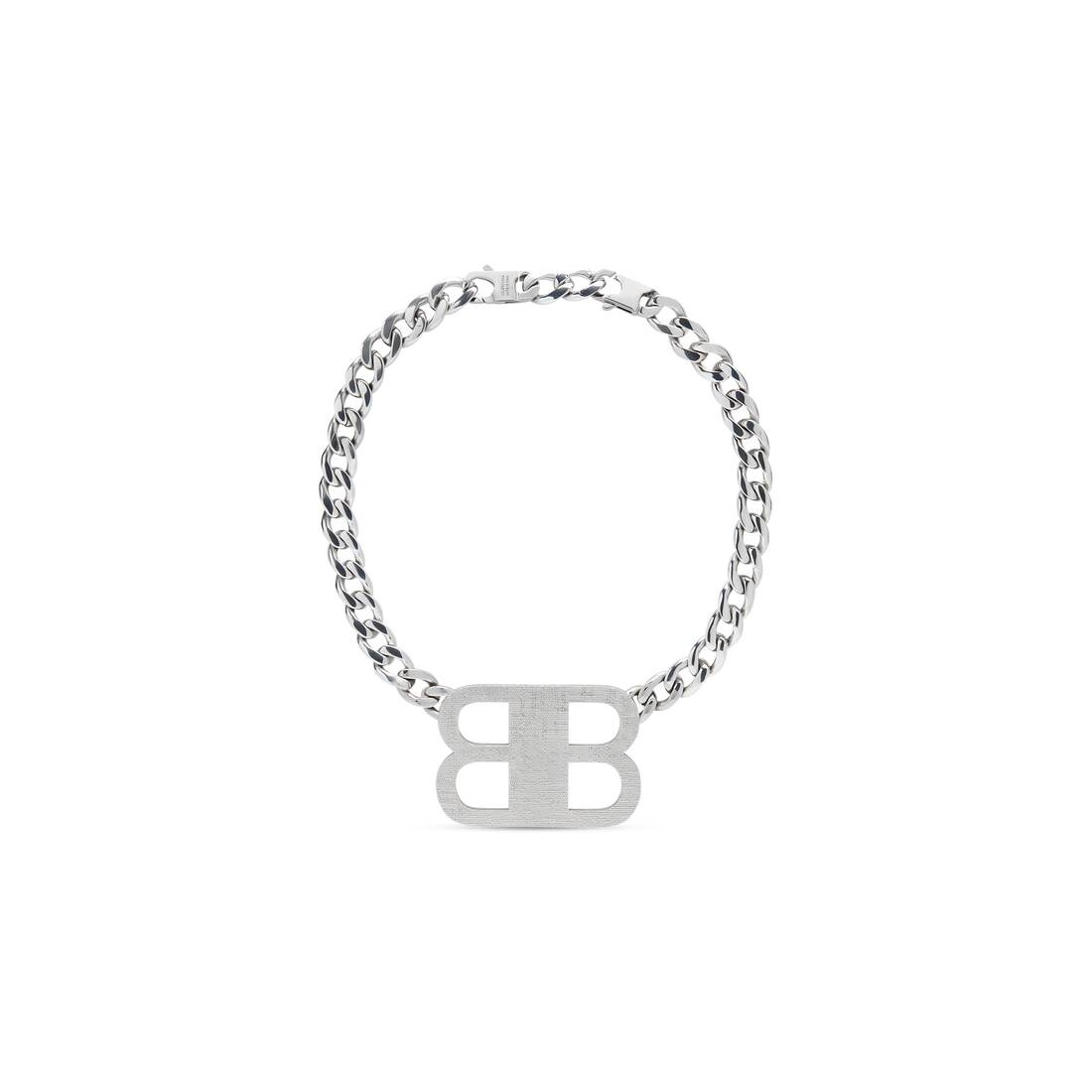 Bb 2.0 Necklace  in Silver - 2