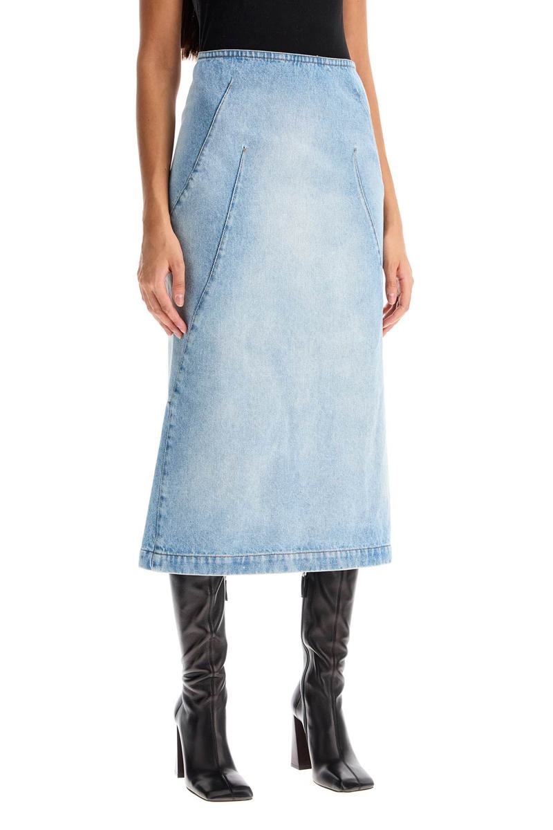 Dries Van Noten Denim Sibyl Skirt - 2