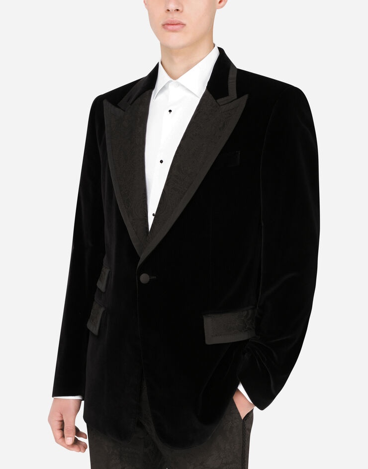 Velvet Casinò-fit tuxedo jacket - 4